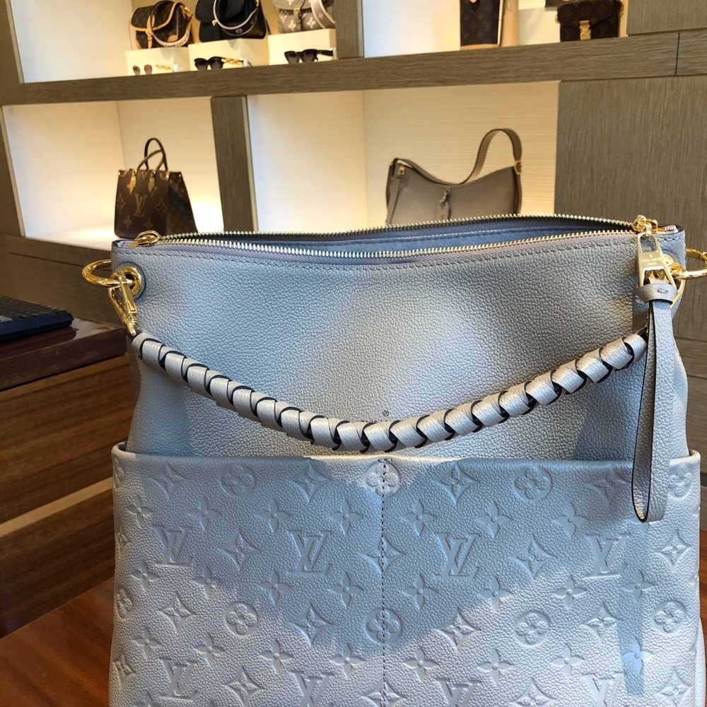 - LOUIS VUITTON MAIDA HOBO IN TOURTERELLE GRAY - Picture 8 of 16